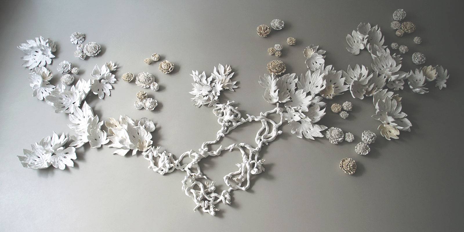 Porcelain Wall Art, Mural Installations And Wall Sculptures