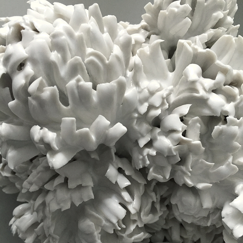 Porcelain Wall Sculpture