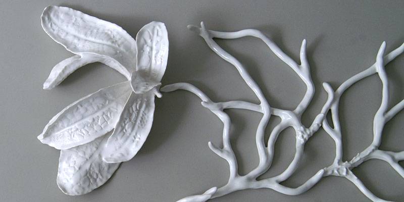 Porcelain Wall Sculpture