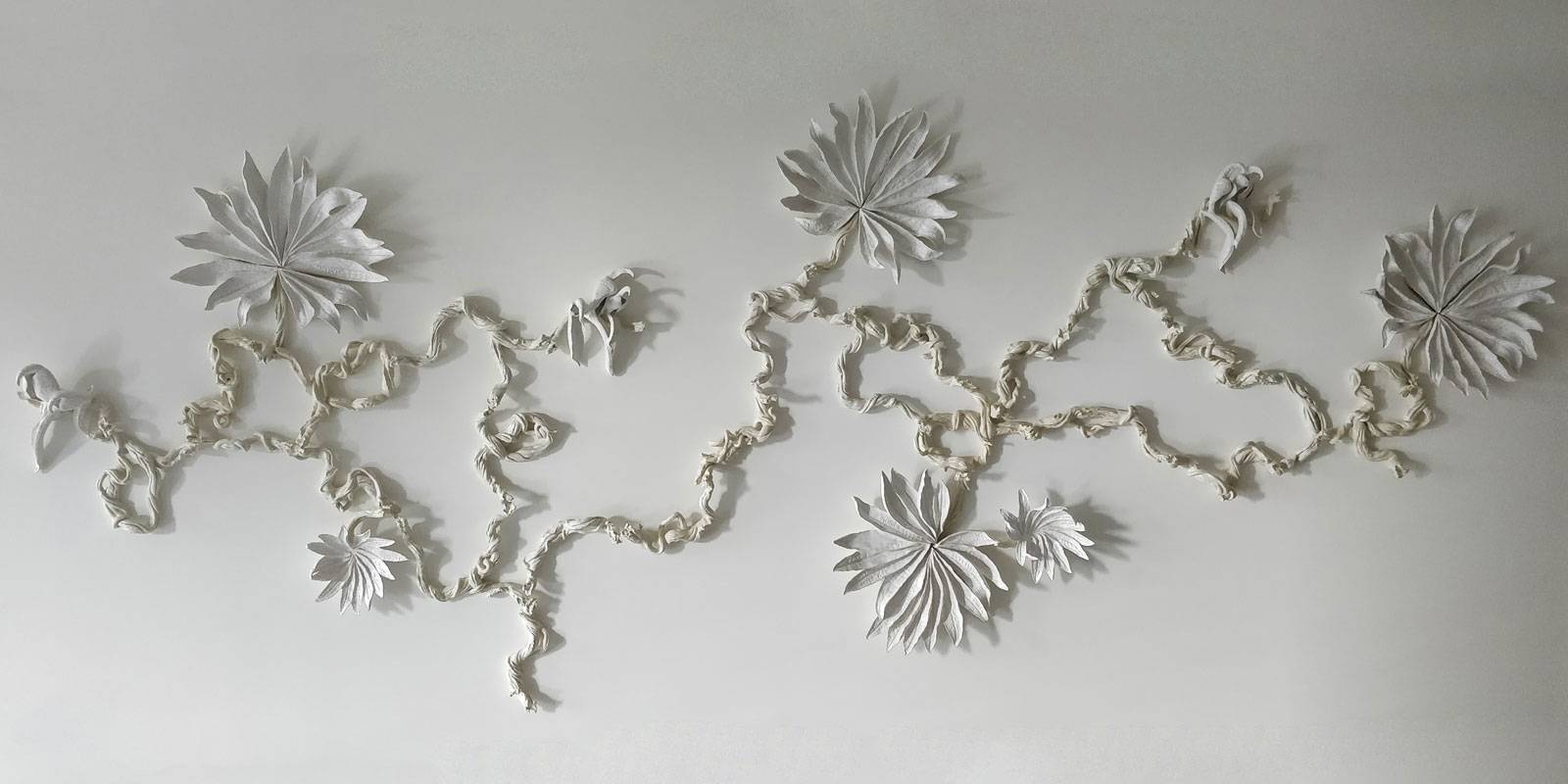 Porcelain Wall Sculpture