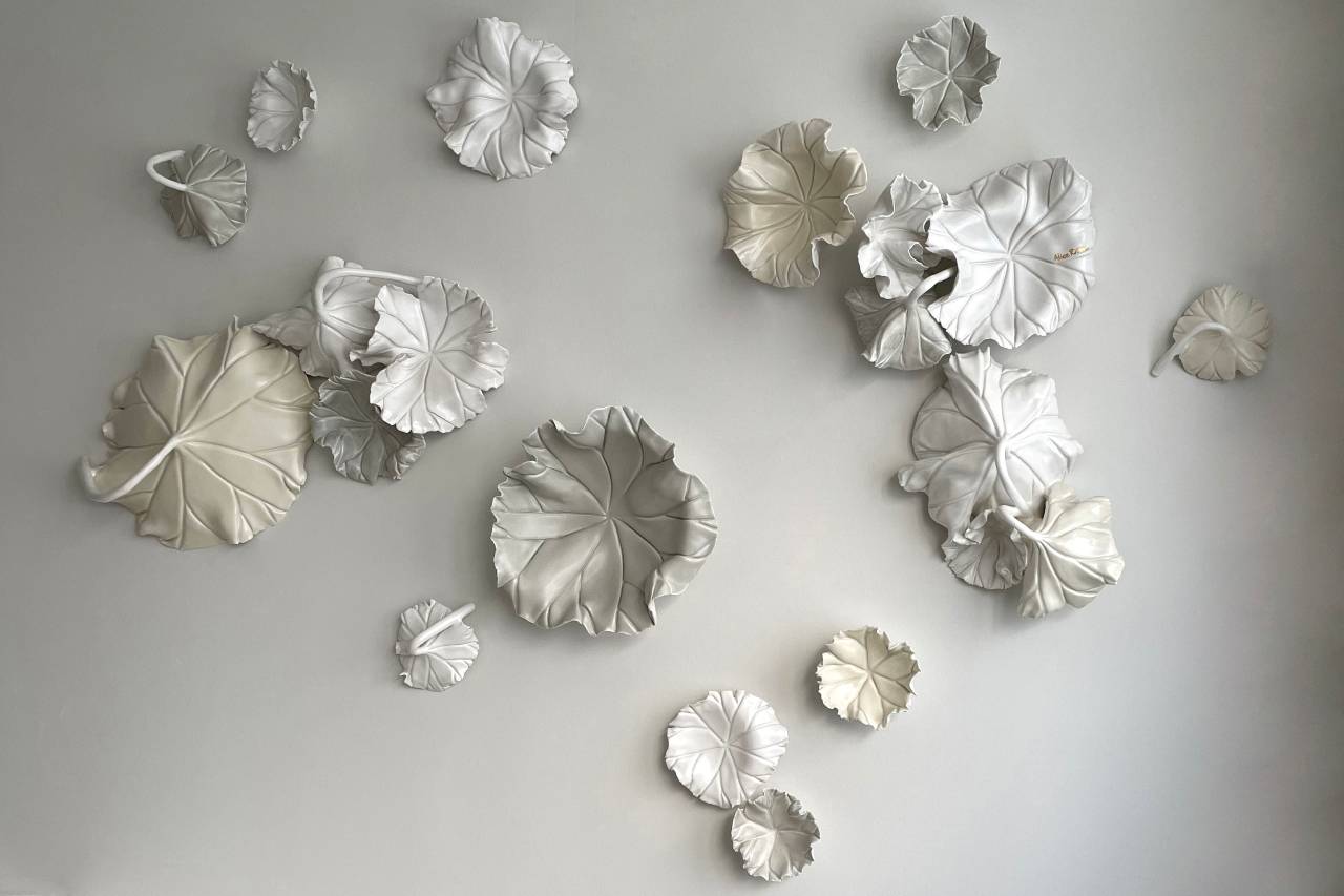 Wall mounted sculpture